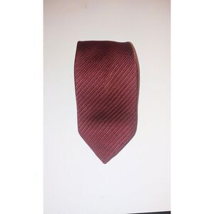 Charles Wain Handmade Men's Red/Black Diagonal Stripe Tie